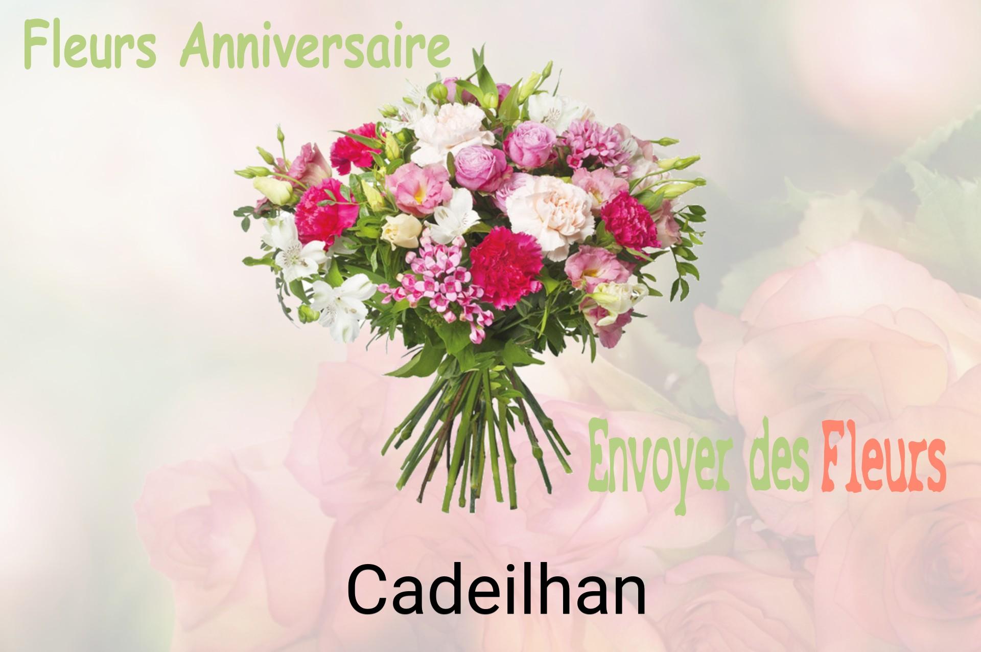Bouquet de fleurs d’anniversaire livré à Cadeilhan